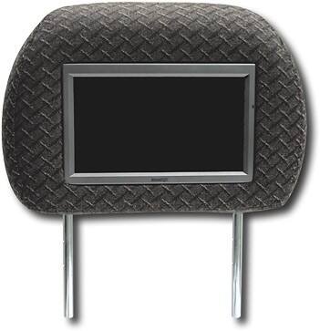 Front Standard. Epik - Headrest DVD System for 2003 GM Full-Size Trucks and Suburban Tahoes - Graphite Diamond.