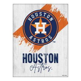 Holland Bar Stool Co. - Houston Astros 24" x 32" Team Canvas Wall Art - Multicolor