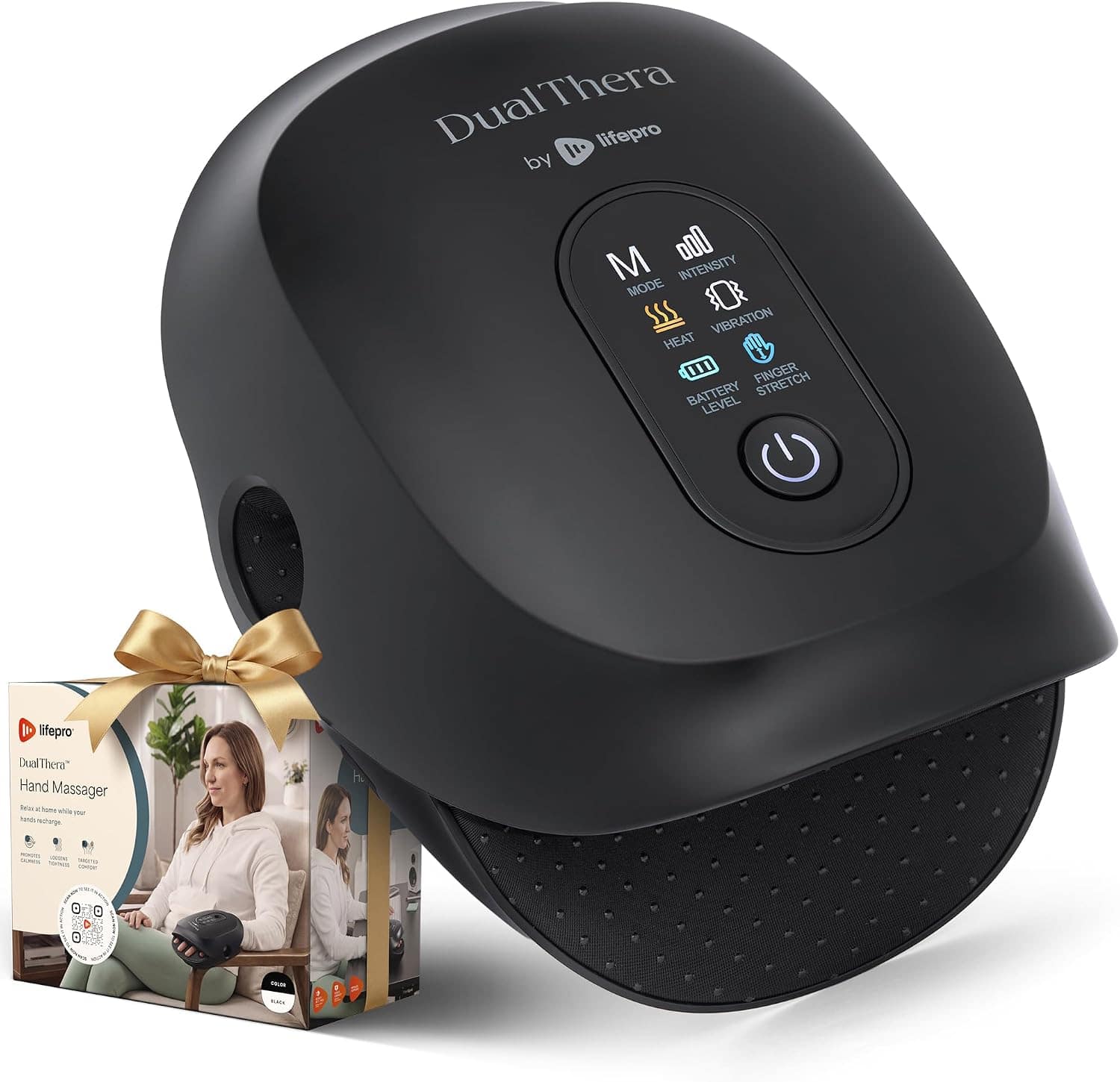 LifePro - DualThera Hand Massager with Heat & Compression, Cordless Finger Stretching Therapy Device price history on PriceWatchPro