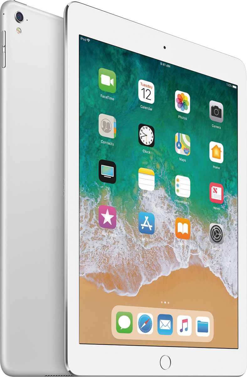 Best Buy: Apple 9.7-Inch iPad Pro with Wi-Fi + Cellular 32GB (Sprint)  Silver MLPX2LL/A