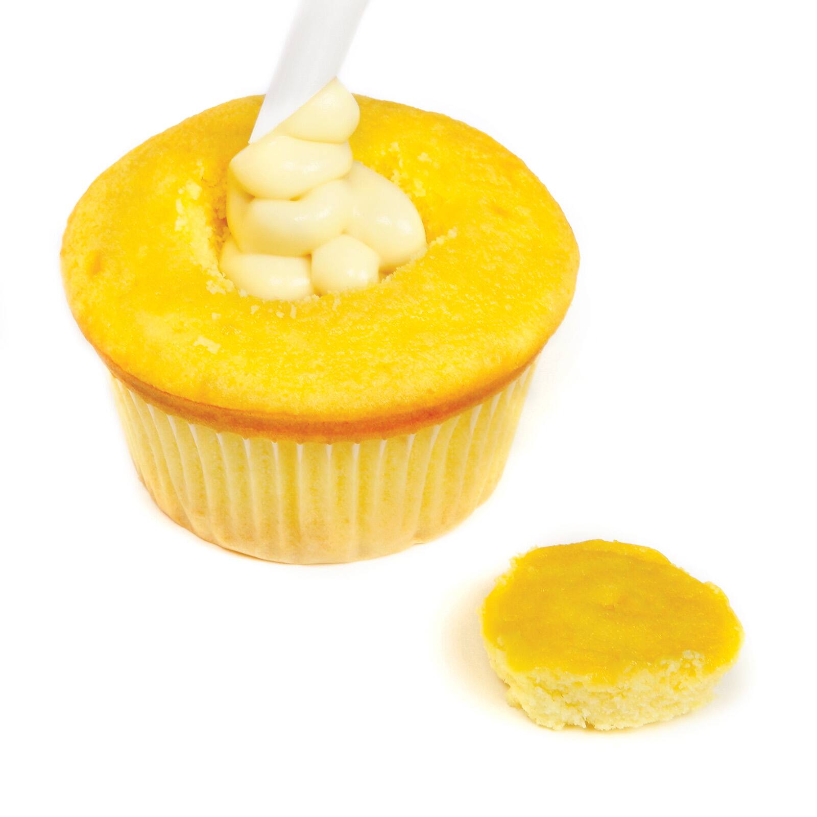 Alt View 4. Norpro - Cupcake Injector/Decorating Icing Set, 9-Piece, Stainless Steel Tips - White.