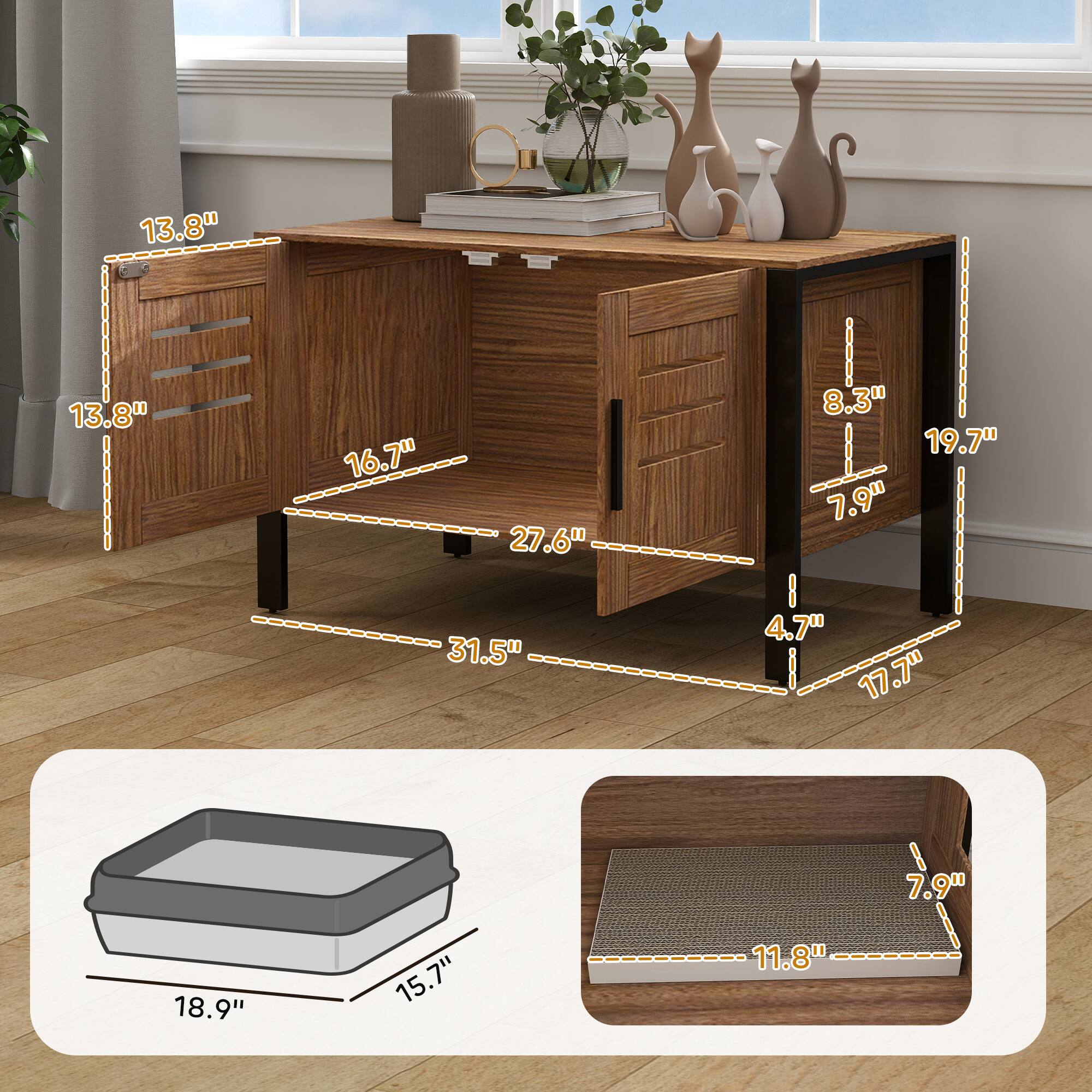 13.8"  
13.8"  
16.7"  
27.6"  
8.3"  
19.7"  
7.9"  
31.5"  
4.7"  
17.7"  
7.9"  
18.9"  
15.7"  
11.8"  

18.9"  
15.7"  
7.9"  
11.8"