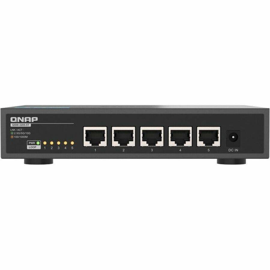 ONAP QSW-3205-ST  
LNK/ACT  
2 SG/SG/10G  
100/1000M  
PWR  
LOOP 1 2 3 4 5  
DC IN