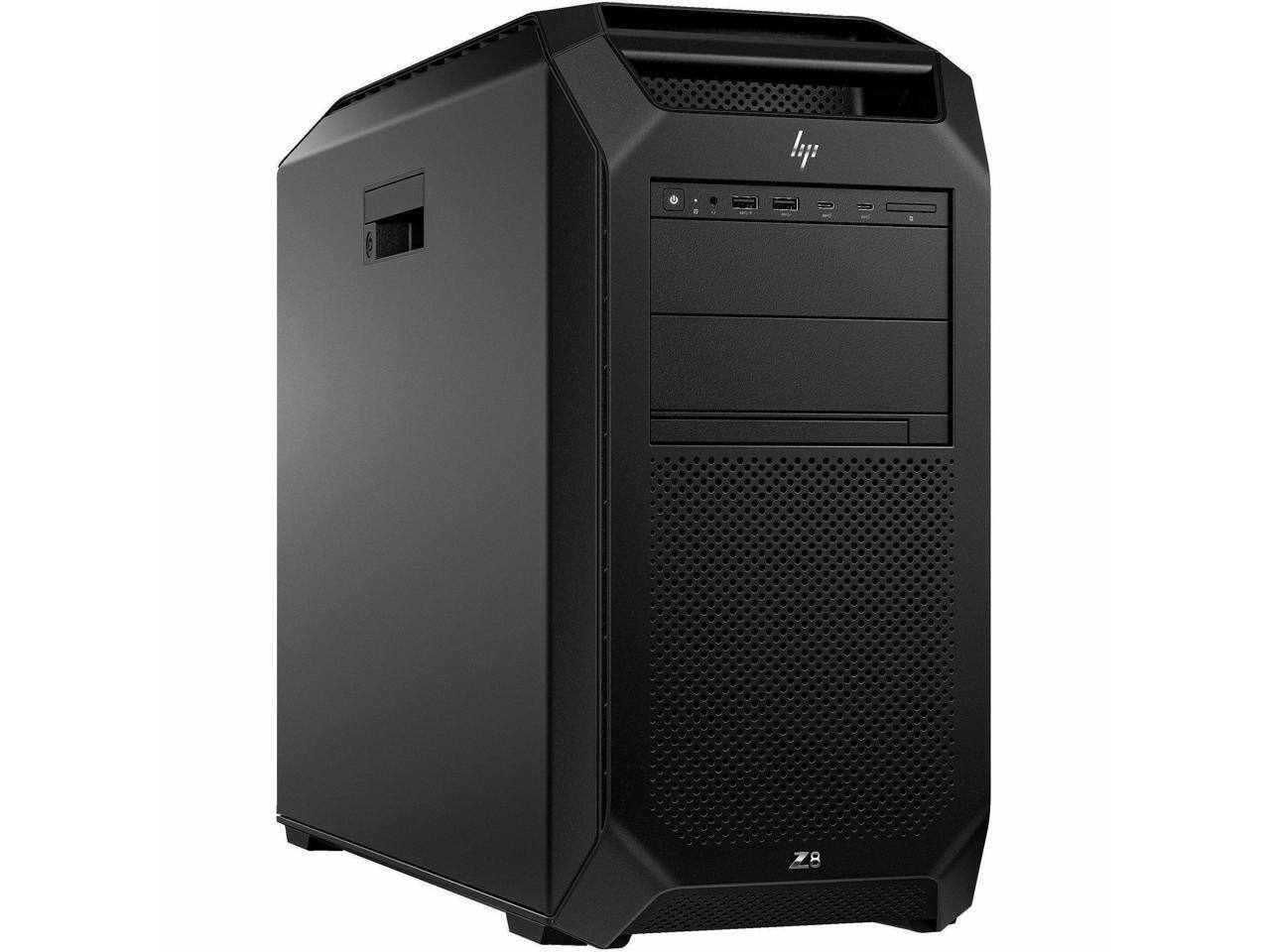 Alt View 2. HP - HP Z8 Fury G5 Workstation - 1 x Intel Xeon w7-3545 - 16 GB - 512 GB SSD - Tower - Black - Smart Buy - Intel W790 Chip - Black.