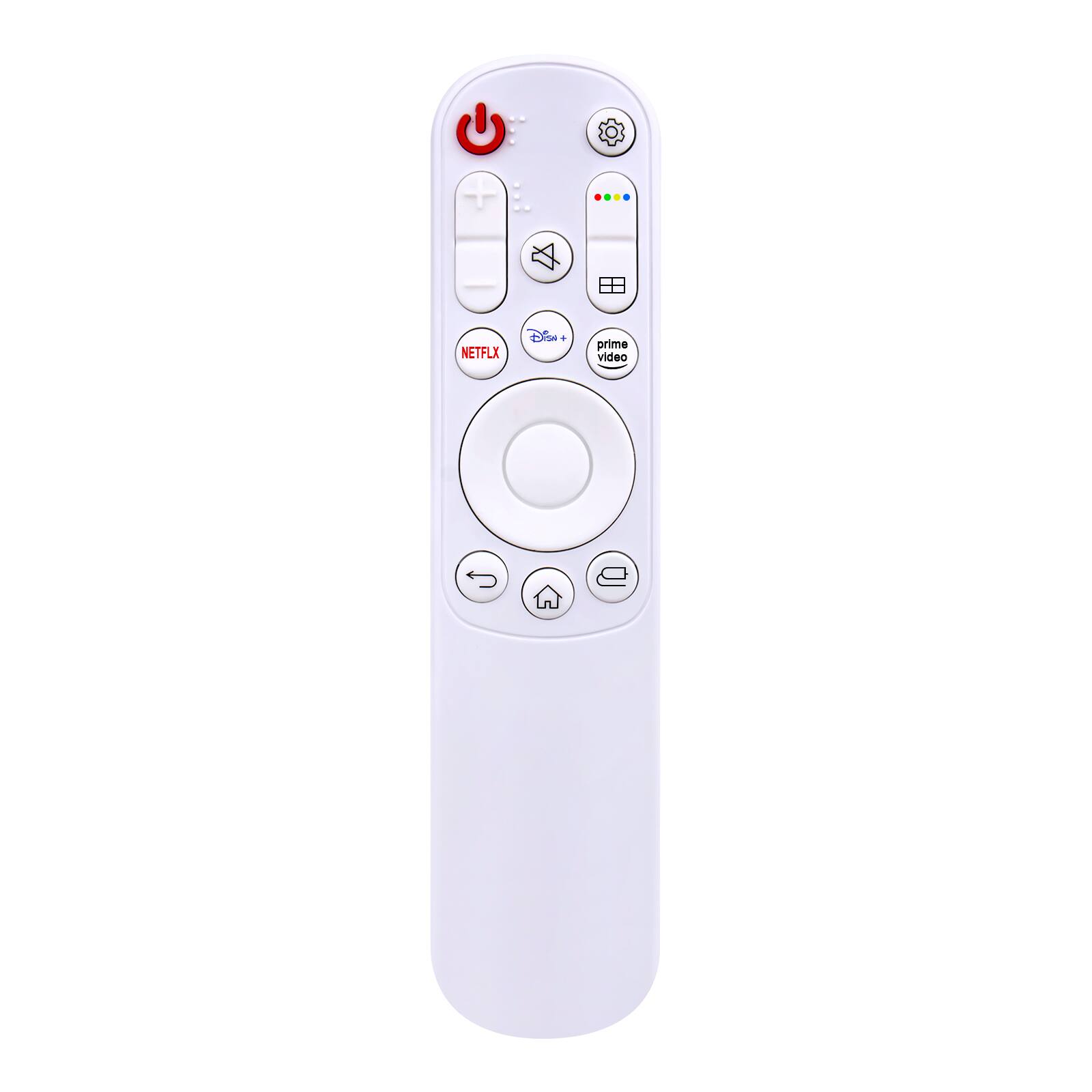 WINFLIKE - New AKB76043402 Replacement Remote Control for LG PROJECTOR SOUNDBAR LED TV HU710PB - White