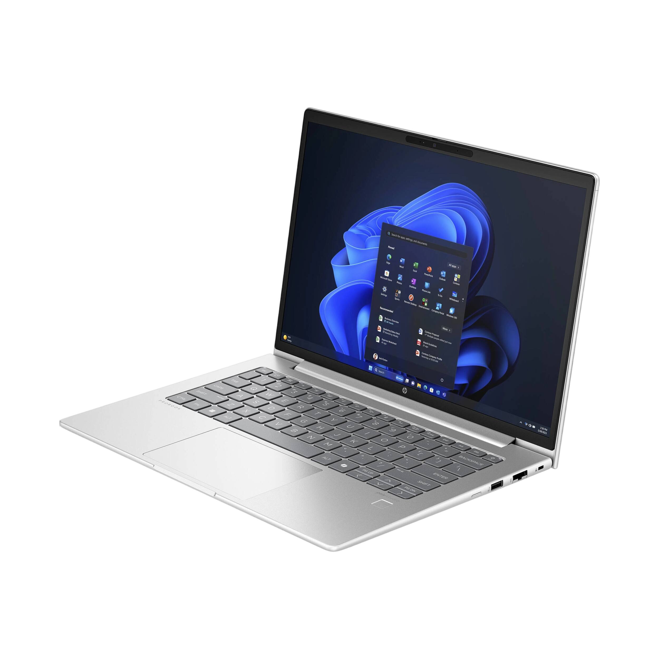 Alt View 1. HP - HP ProBook 440 G11 14" IPS WUXGA Laptop,Intel Ultra 7 155U,16GB DDR5 RAM,1TB SSD,Win 11 Pro,Silver - Silver.