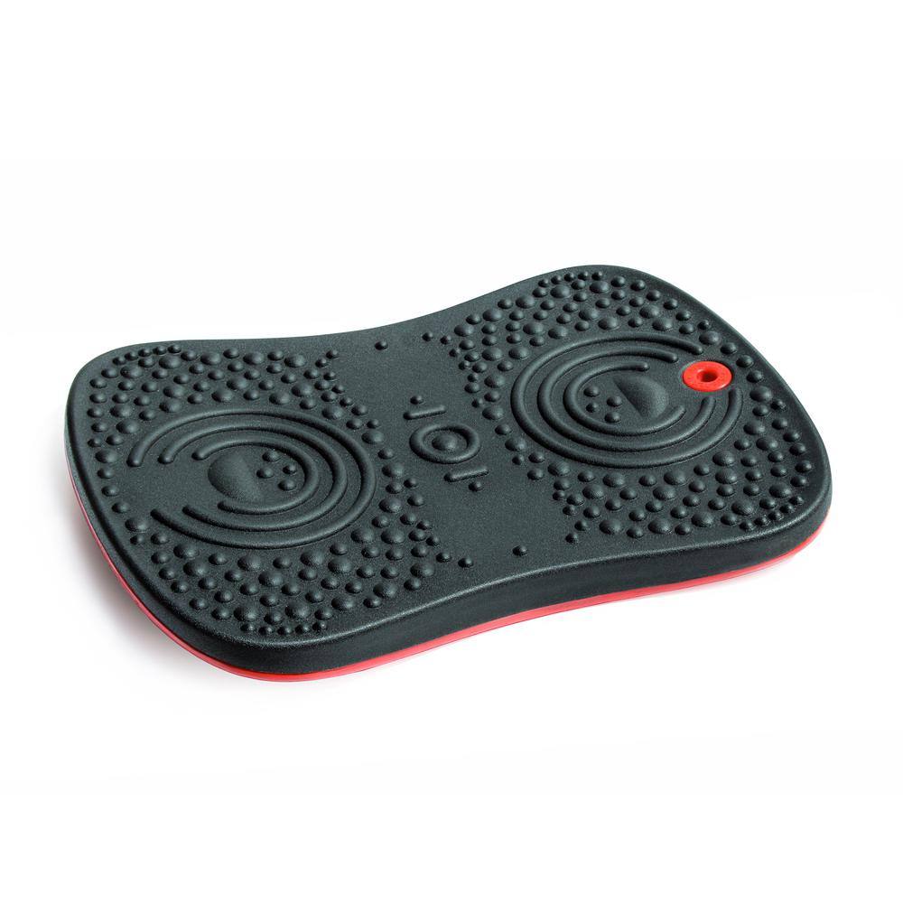Alt View 5. Floortex - Active Anti-Microbial Exercise Wobble Balance Board - Black.
