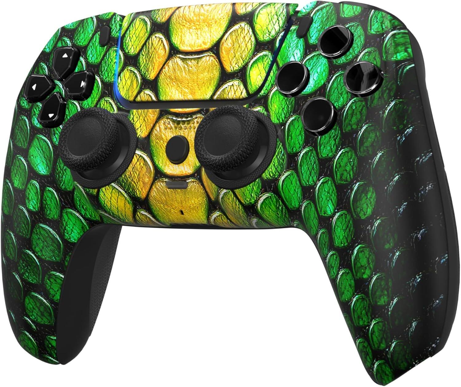 Angle. Custom Controllerzz - Custom Wireless Controller for PS5 - Viper Grid.