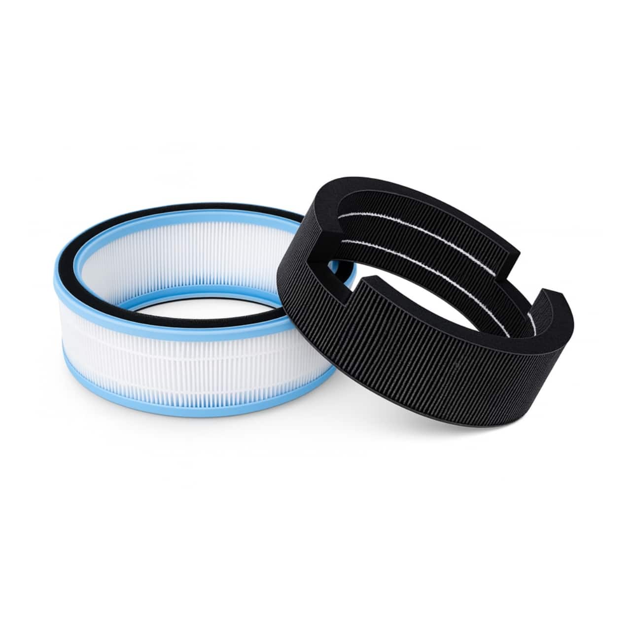 Nispira - White Air Filter and Black Wick Filter for LEVOIT Sprout Evaporative Humidifier LEH B381S 1 Set
