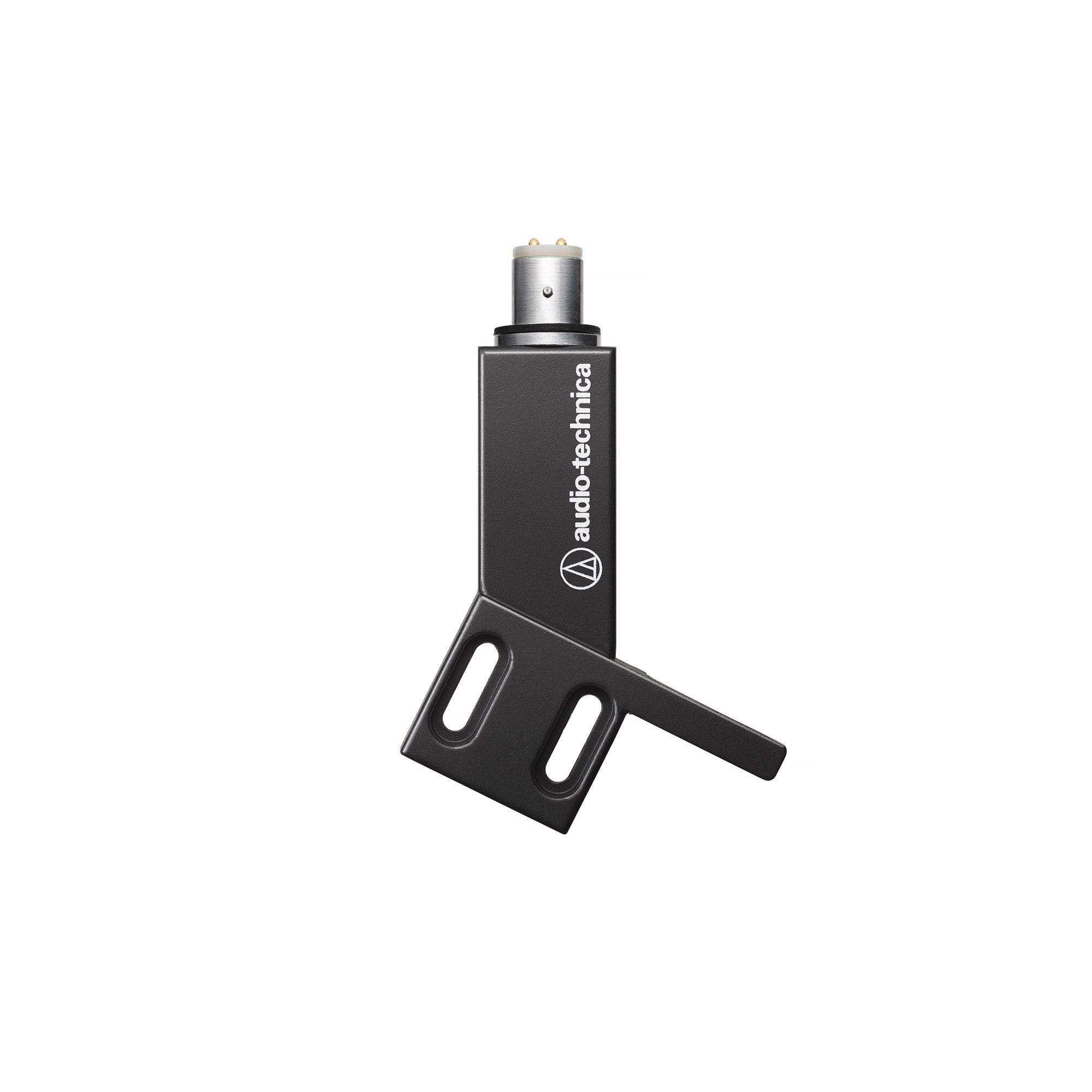 Front. Audio-Technica - AT-HS4BK Universal Headshell - Black.