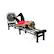Alt View 4. Stamina Products - Stamina AeroPilates Reformer Board Whole Body Resistance Workout System, Black - Black.