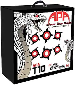 Bulldog Targets - Apa T10 Archery Target - Multicolor