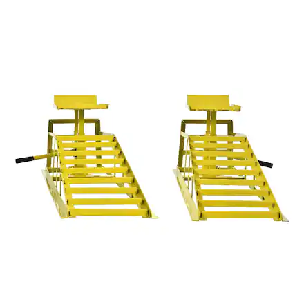 Front. Ropilly - Ropilly 5 Ton Hydraulic Car Ramps 10000 lb Truck Service Lift.