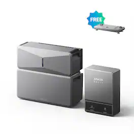 Anker - SOLIX E10 Manual Backup Kit, 10kW Turbo Output for whole-home backup with Smart Inlet Box, Installation Required (6144 Wh Capacity)