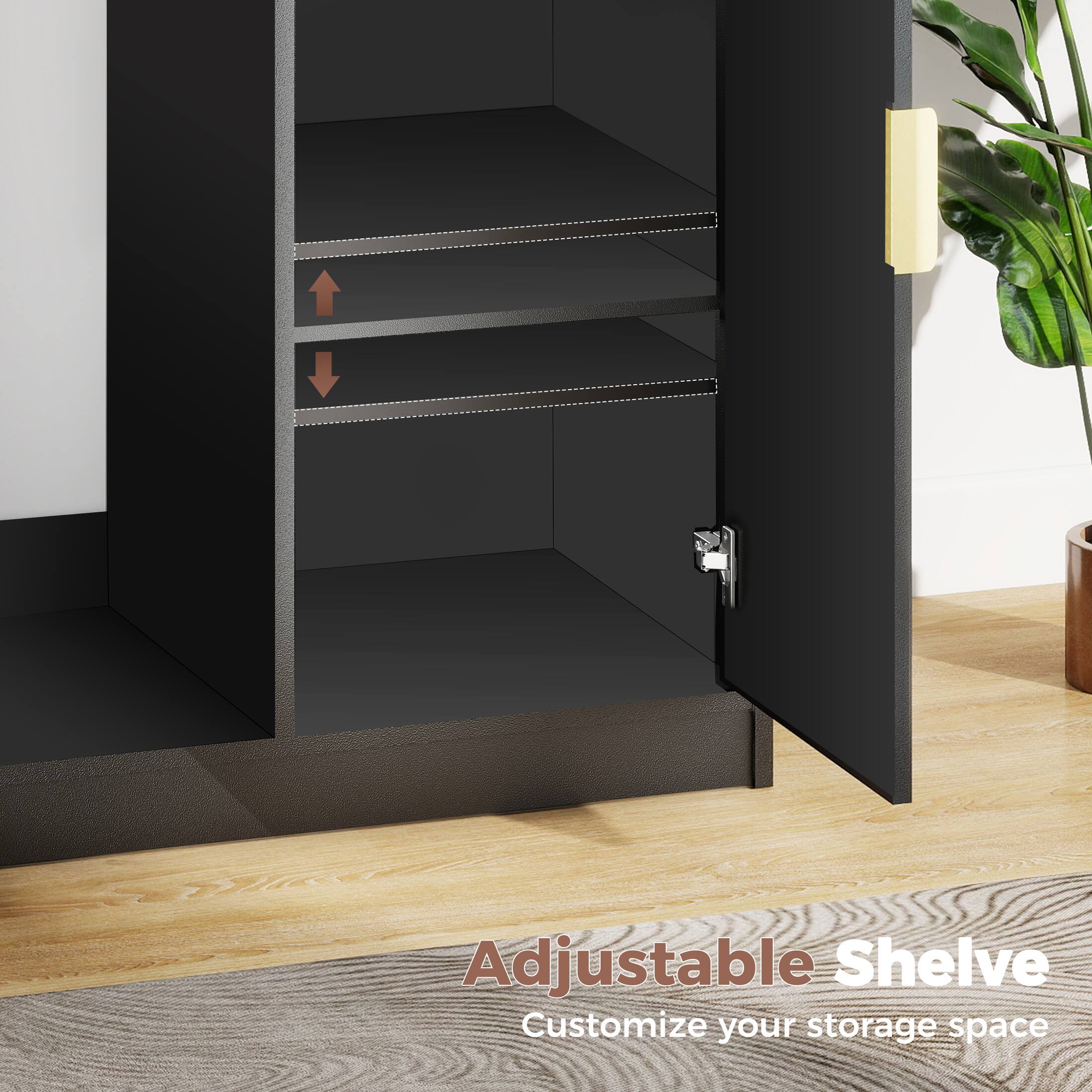 Adjustable Shelf  
Customize your storage space