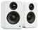 Front Zoom. Kanto - YU2 3" 2-Way Powered Desktop Speakers (Pair) - Gloss White.