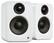 Front. Kanto - YU2 3" 2-Way Powered Desktop Speakers (Pair) - Gloss White.