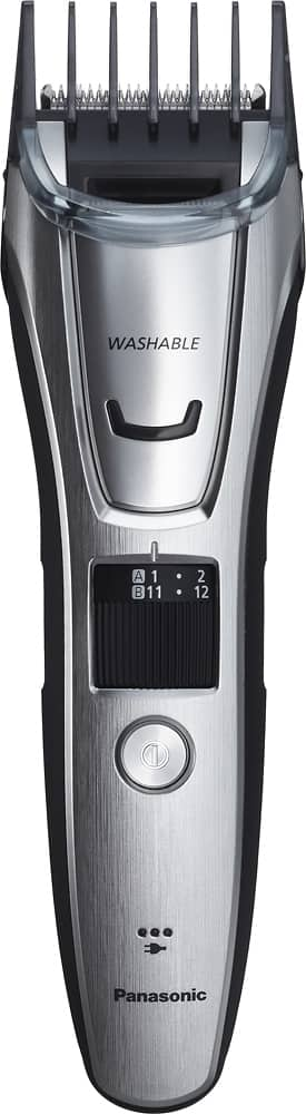 Panasonic Men s All in One Facial Beard Trimmer and Body Hair Groomer Silver