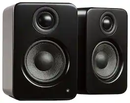 Kanto - YU2 3" 2-Way Powered Desktop Speakers (Pair) - Matte Black