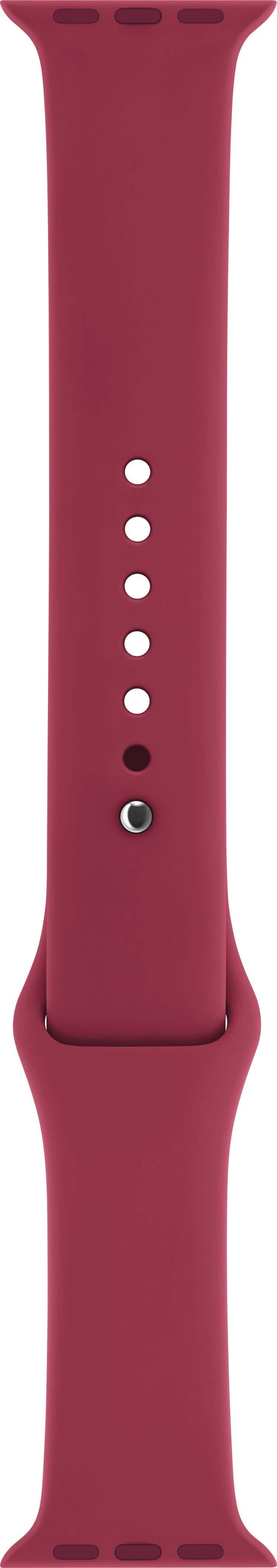 Angle. Apple - Sport Band for Apple Watch™ 38mm - Rose Red.