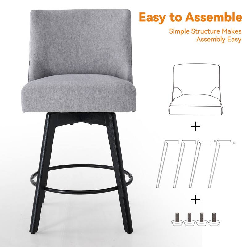 Easy to Assemble  
Simple Structure Makes Assembly Easy