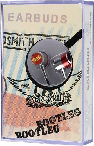 Angle Standard. Section8 - Aerosmith Earbud Headphones.