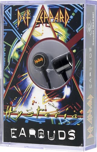 Angle Standard. Section8 - Def Leppard Earbud Headphones.