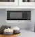 Alt View 11. GE - 0.7 Cu. Ft. Spacemaker Countertop Microwave Oven - Stainless Steel.
