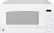 Front. GE - 2.0 Cu. Ft. Family-Size Microwave - White.