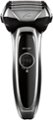 Alt View Zoom 11. Panasonic - Arc5 Automatic Cleaning/Charging Wet/Dry Electric Shaver - Silver.