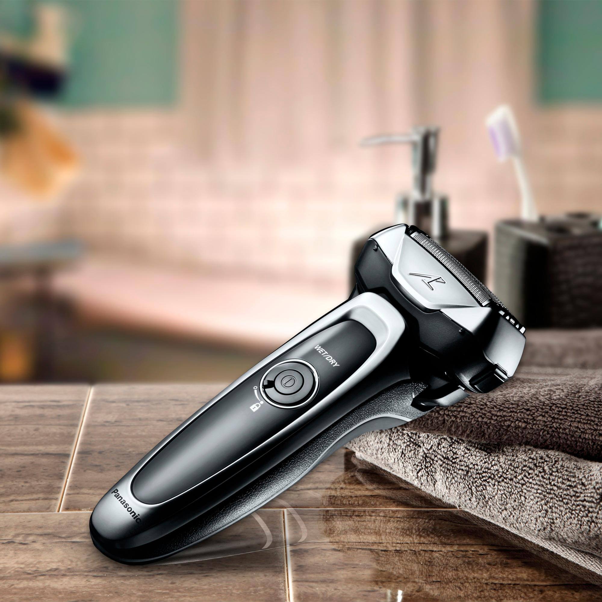Alt View 14. Panasonic - Arc5 Wet/Dry Electric Shaver - Silver.