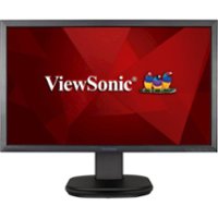 ViewSonic - 21.5" LED HD Monitor (DVI, DisplayPort, HDMI, VGA) - Black - Front_Zoom