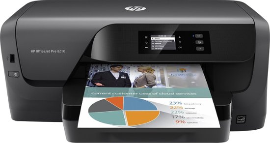 HP OfficeJet Pro Wireless Inkjet Instant Ink Ready Printer Black D9L64A#B1H - Best Buy