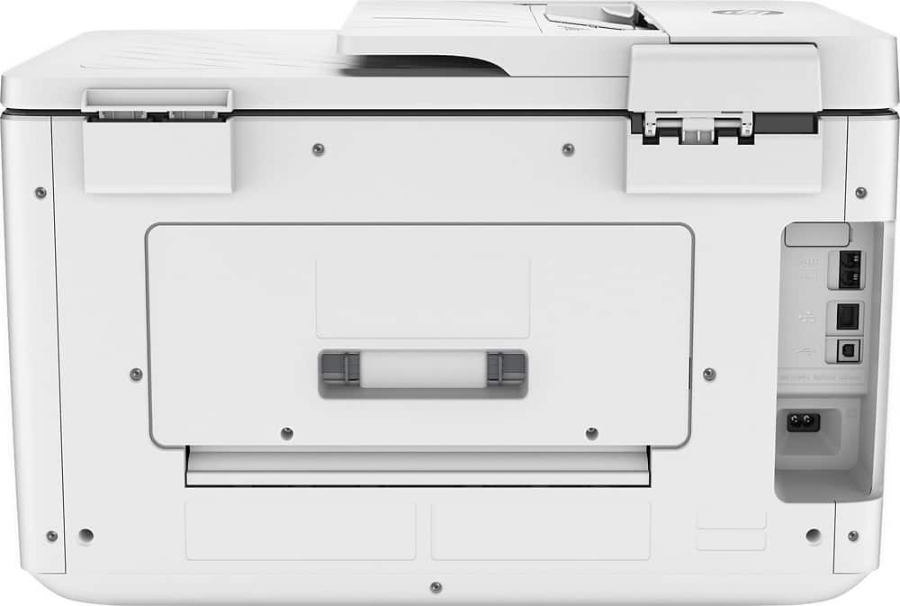 Alt View 11. HP - OfficeJet Pro 7740 Wireless All-In-One Inkjet Printer - White.