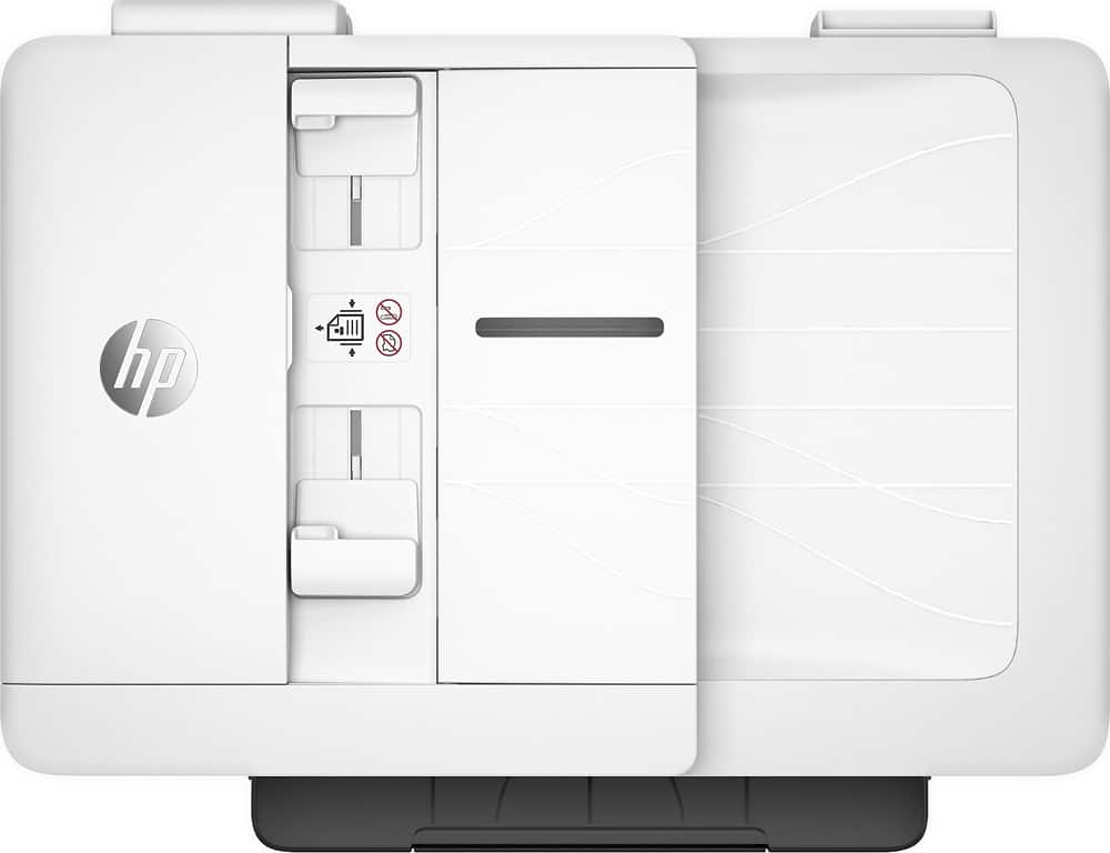 Alt View 1. HP - OfficeJet Pro 7740 Wireless All-In-One Inkjet Printer - White.