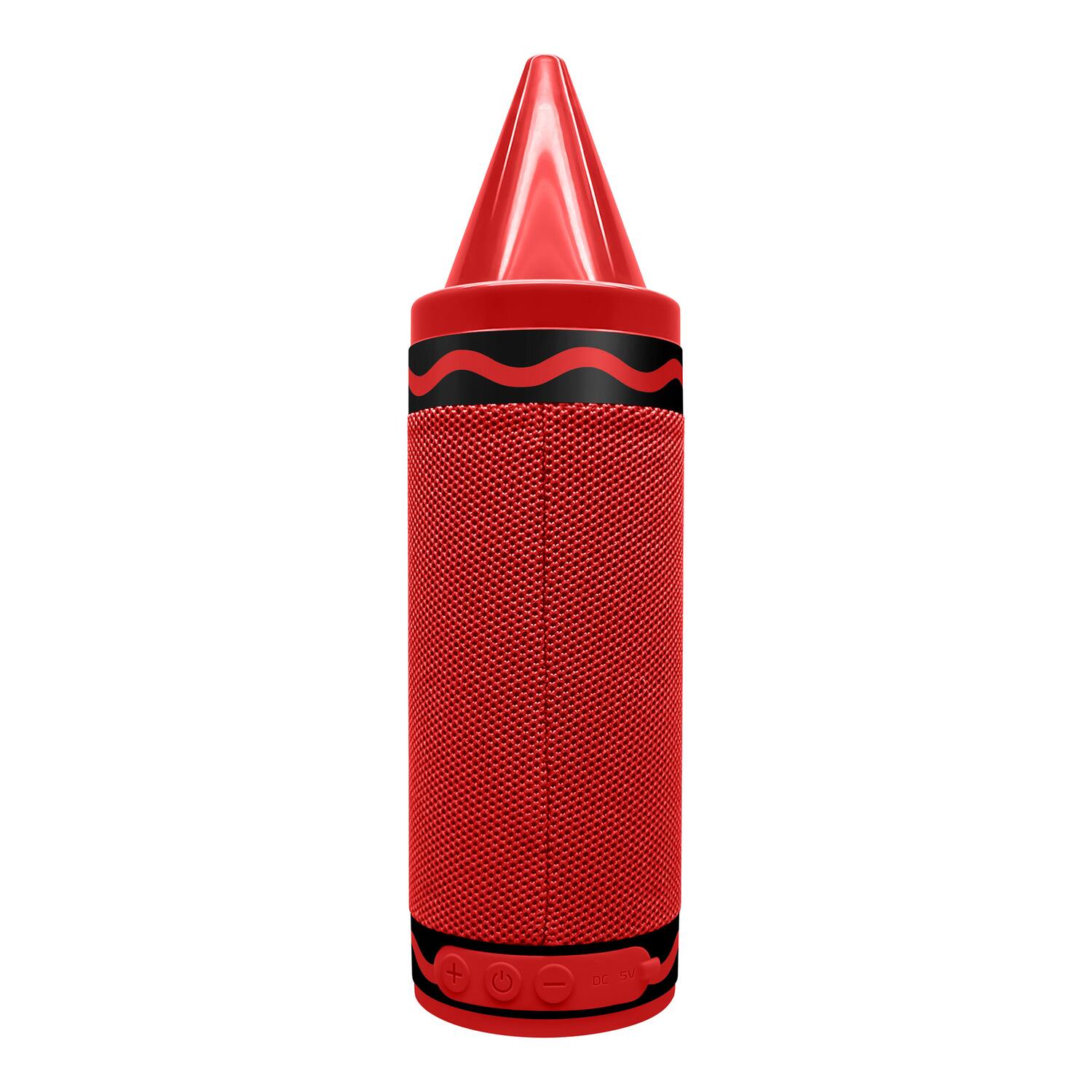 Alt View 1. Crayola - Crayola Cbt450r Portable Bluetooth Crayon Speaker With Fm Radio, Cbt450 (red) - red.