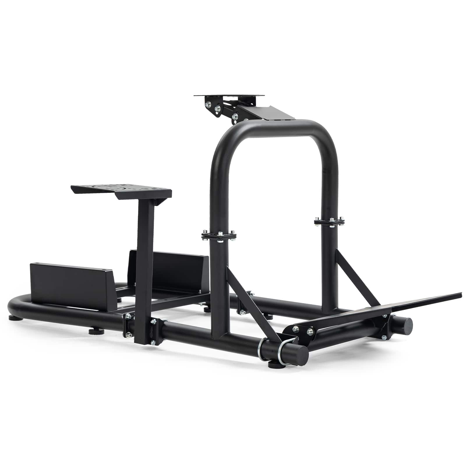 Dardoo - Fully Adjustable Ruond Tube Racing Simulator Cockpit - Black
