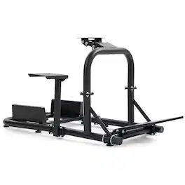 Dardoo - Fully Adjustable Ruond Tube Racing Simulator Cockpit - Black