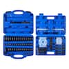 Front. VEVOR - Bearing Press Kit, 52+14 Pcs, 2 in 1 Bushing Driver Tool & Bearing Press Kit, Race and Seal Driver Set - Blue.