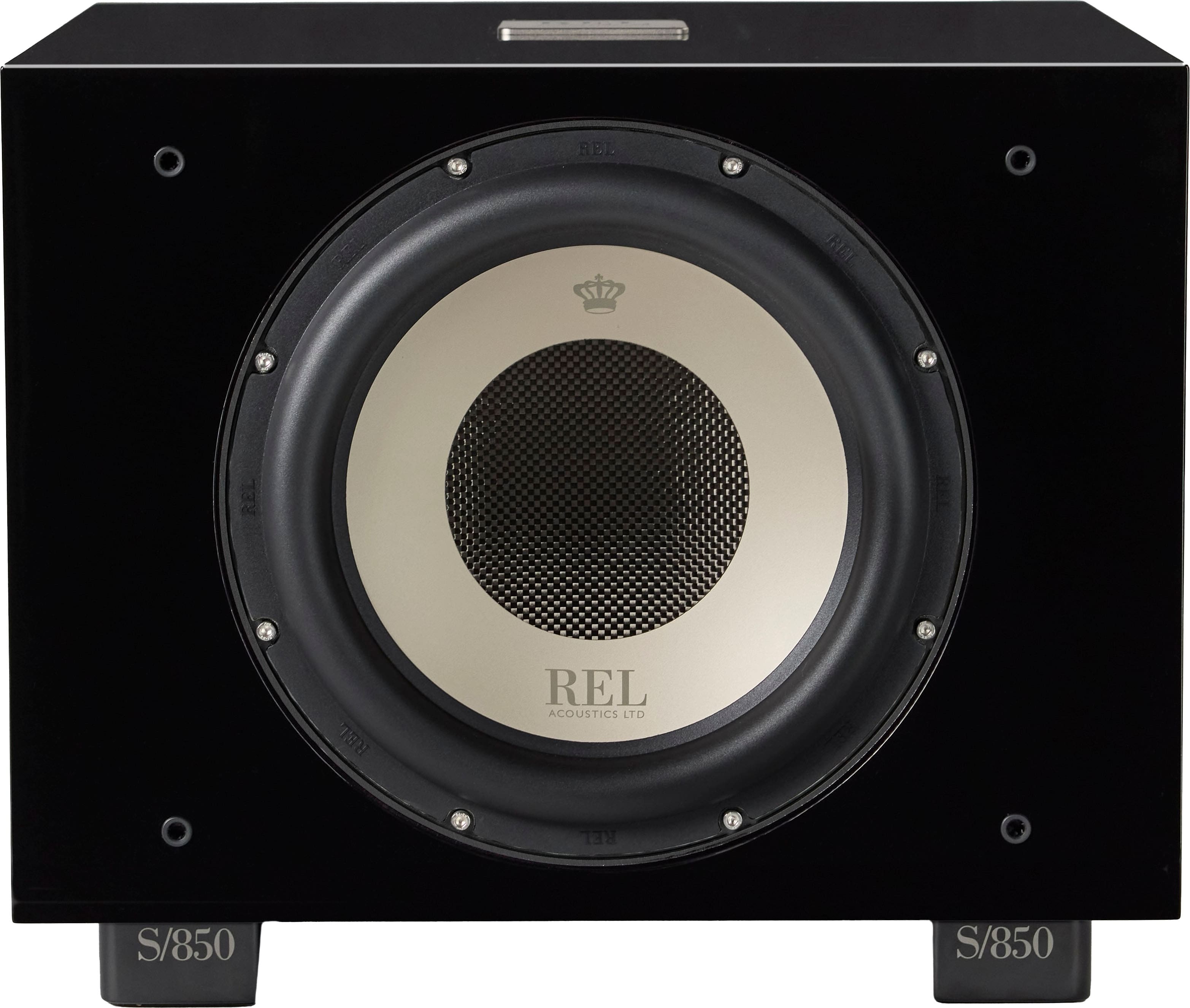 REL - S/850 - Black - Front_Zoom