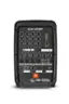Alt View 1. JBL - EON208P 8" 2 way PA System with Integrated 8 Channel Mixer and Microphone - Black.