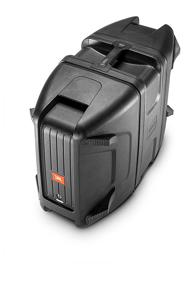 Alt View 13. JBL - EON208P 8" 2 way PA System with Integrated 8 Channel Mixer and Microphone - Black.