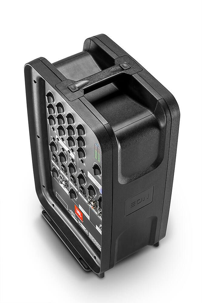 Alt View 14. JBL - EON208P 8" 2 way PA System with Integrated 8 Channel Mixer and Microphone - Black.