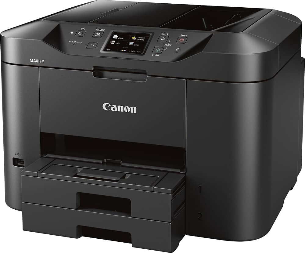 Left. Canon - MAXIFY MB2720 Wireless All-In-One Printer - Black.