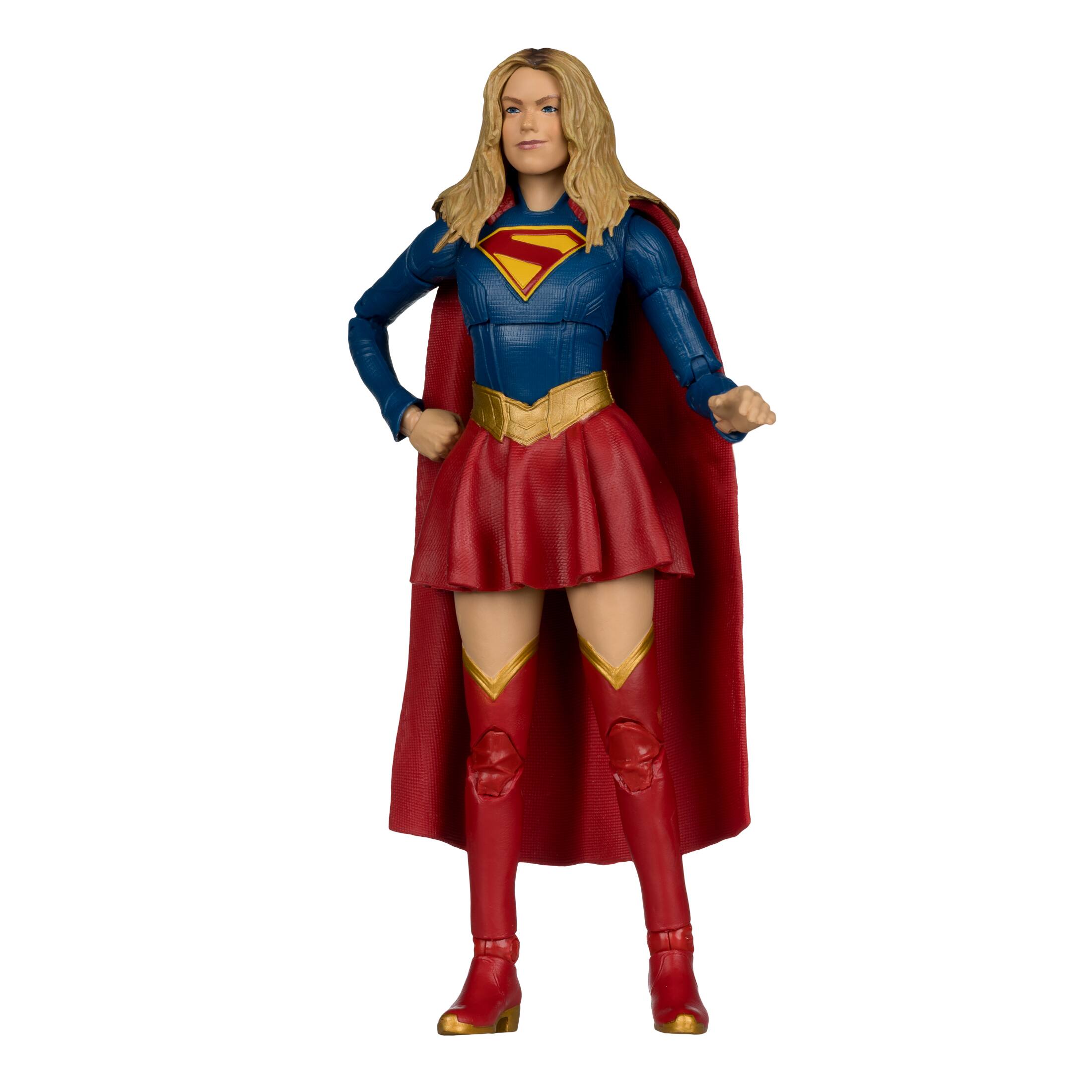 Left. McFarlane Toys - DC Multiverse Supergirl (Supergirl Movie) 6.8" Action Figure.