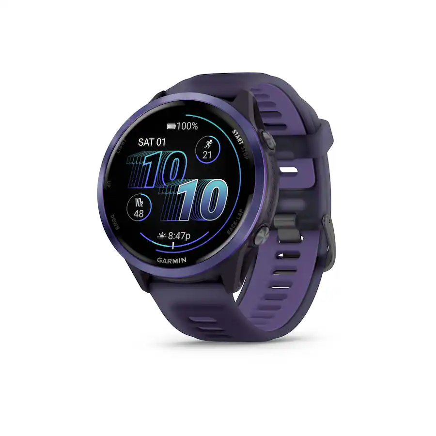 Garmin Forerunner 570 GPS Smartwatch 47 mm Aluminum Indigo