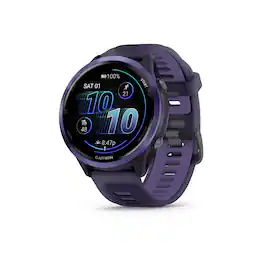 Garmin - Forerunner 570 GPS Smartwatch 47 mm Aluminum - Indigo Aluminum - (2025)