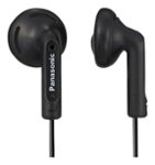 Front. Panasonic - Earbud Headphones - Black.