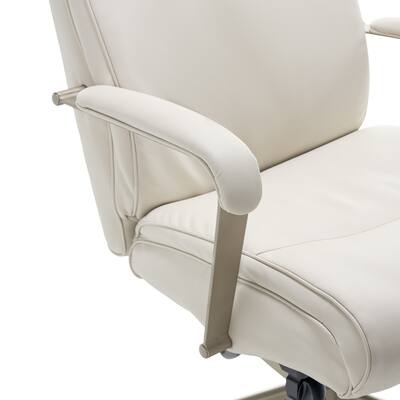 美品　RAY CHAIR La-Z-Boy Melrose Ivory White Bonded Leather Contemporary