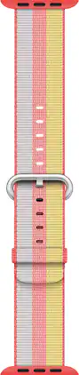 Refurbished Excellent - Woven Nylon for Apple Watch 38mm - Red